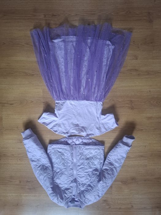 Paka ubranek na jesień dla dziewczynki 134/140 23 sztuki