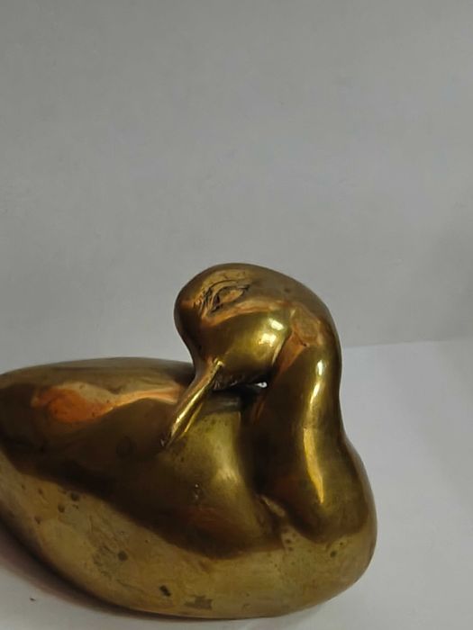 Mosiężna figurka, vintage