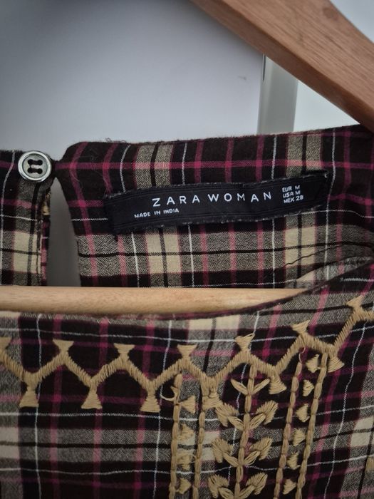 Sukienka Zara w kratkę