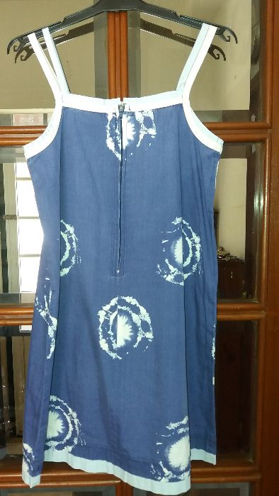 Vestido de verão com alças da Minnie cerca 8 anos