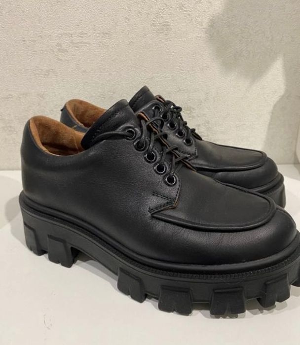 Туфлі ботинки Дербі шкіра