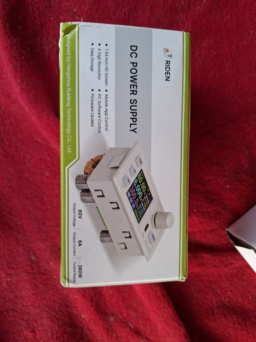 programowalny laboratoryjny zasilacz impulsowy DC-DC Riden RK6006-BT.