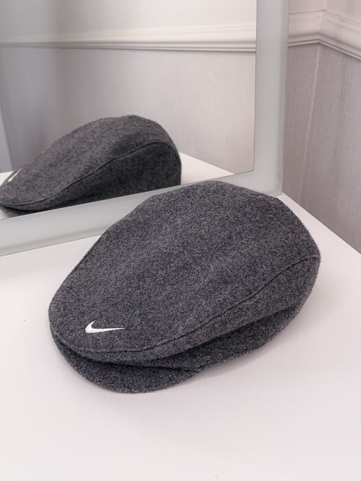 Nike Flat Cap Kaszkiet Ivy Cap Szary Wełniany Unisex jak nowy