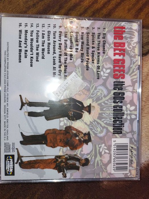 Продам cd диск новий the bee gees the 60s collection