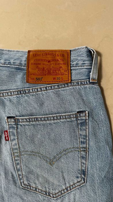 Levis 501 W30 Szorty Krótkie Spodenki Piękne