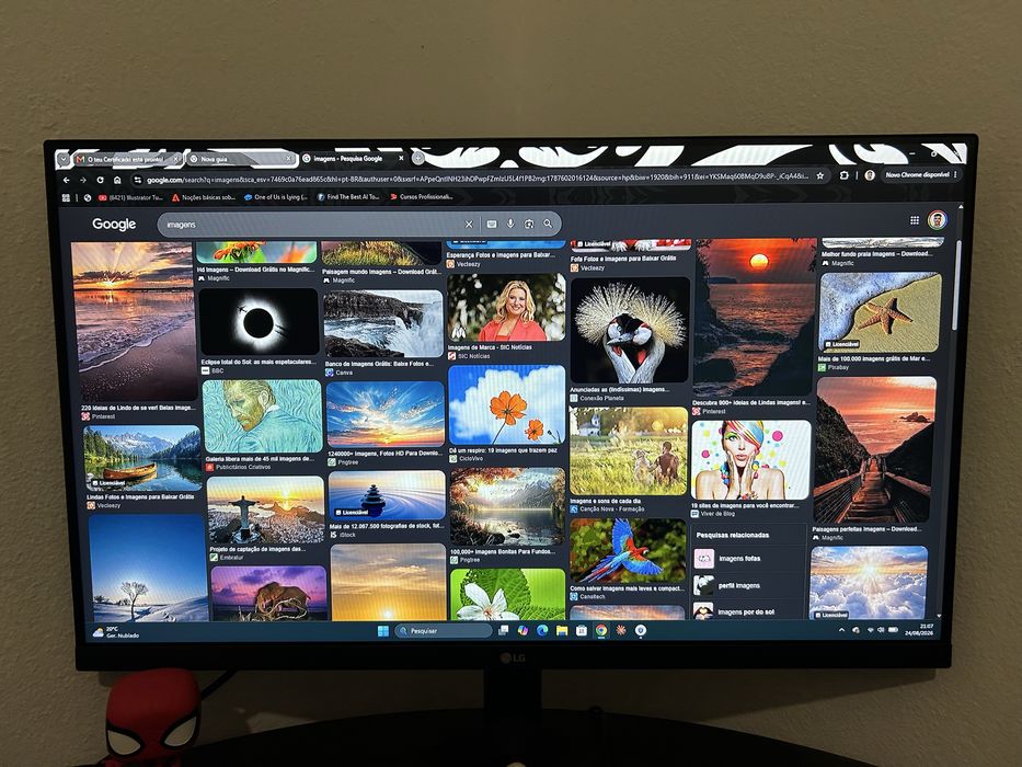Monitor IPS LG 27 polegadas