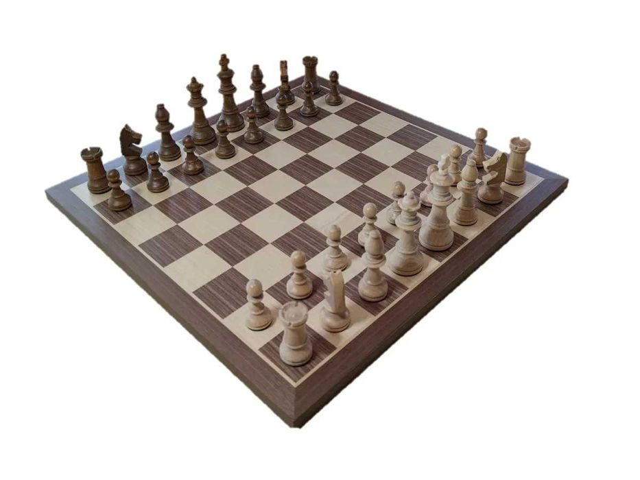 Teutonic Wooden Chess Set64740602847875120