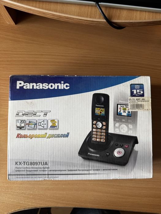 Продам беспроводной цифровой телефон Panasonic KX-TG8097UA