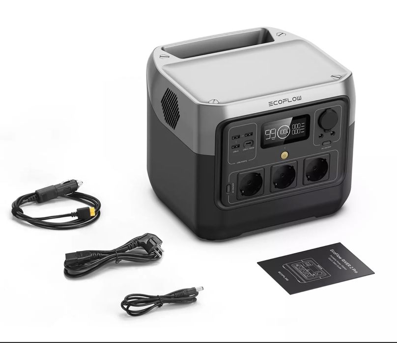Зарядная станция Eco Flow river pro 800Вт 220 в (Европа) в наявності