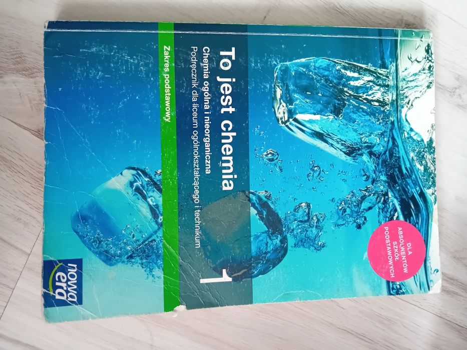 To jest chemia 1 podręcznik Nowa era zakres podstawowy