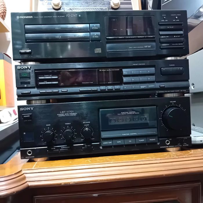 Aparelhagem Sony 3 modulos