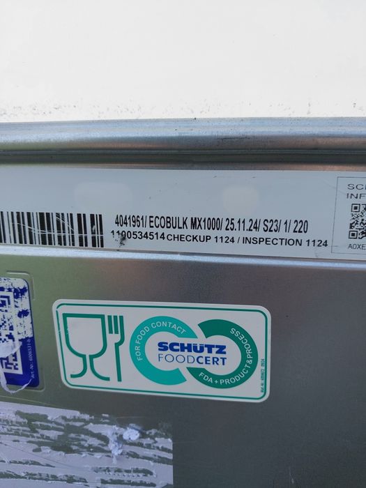 Zbiornik do MORSOWANIA , schładzania po saunie , 1000l MAUZER