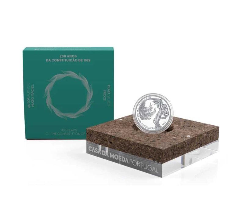 Portuguese Proof Coin 2.50€ – 200th Anniversary of the 1822 Constitution