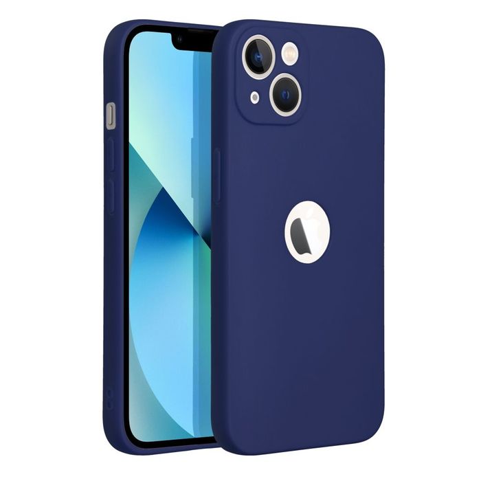Futerał Soft Do Iphone 13 Ciemny Niebieski