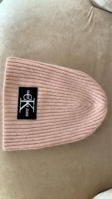 НОВА calvin klein 56-60 великого рожева зимовий подовжений куртка