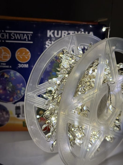 Гірлянда роса мішура, хвойна лапа,  , 50 м , 100 м