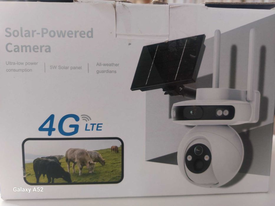 Kamera  obrotowa 4G LTE  solarna