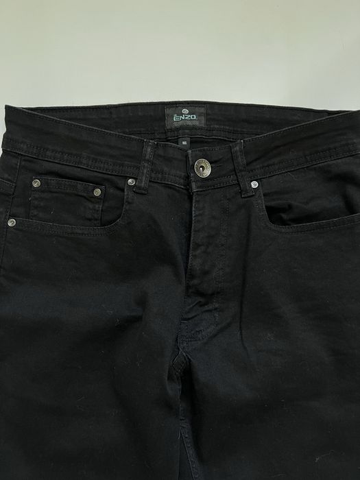 Штани flared jeans чорні