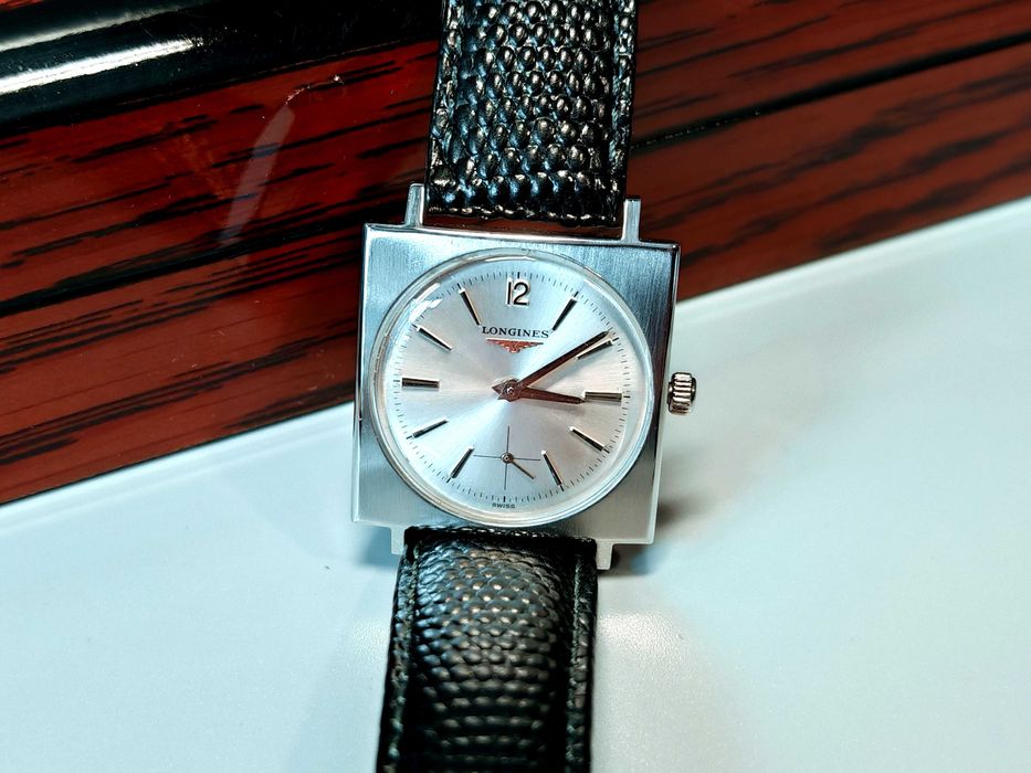 Zegarek LONGINES Square Dress Tank Sub Manual ultra Antique Art Déco