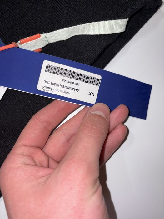 Рідкісна кофта Off White X Champion