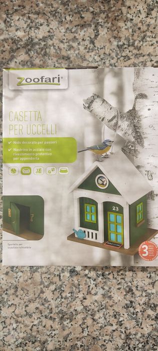 Gaiolas para pássaros em madeira (novas)