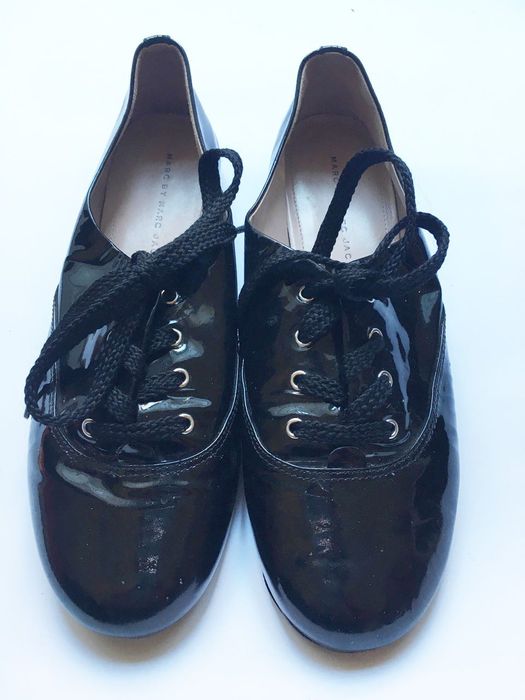 Sapatos pretos verniz Marc Jacobs original tamanho 37