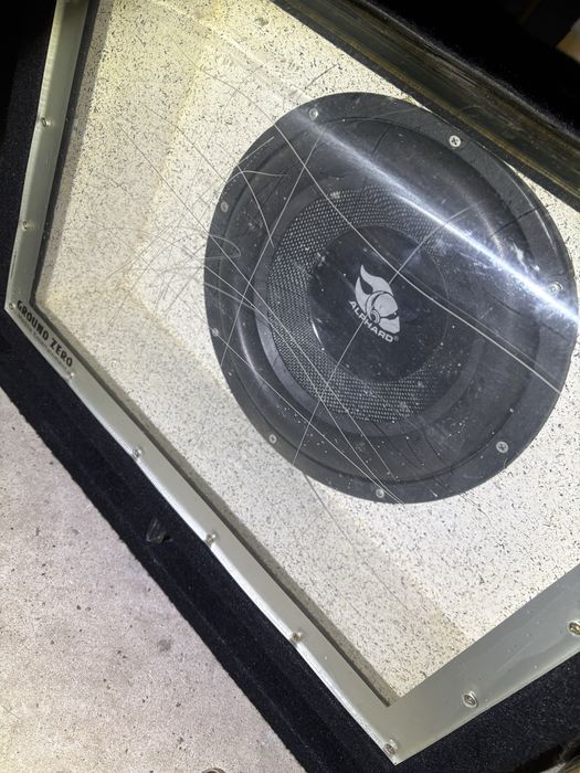 Skrzynia basowa subwoofer ground zero alphard