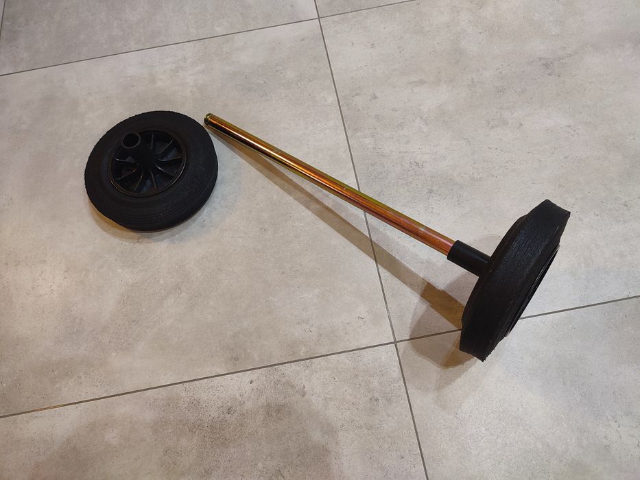 Koła drążek zestaw do pojemników na odpady