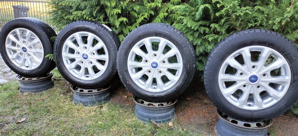 Felgi Ford Transit Custom 7x17 ET55 5x160 Opony letnie 215/60R17C