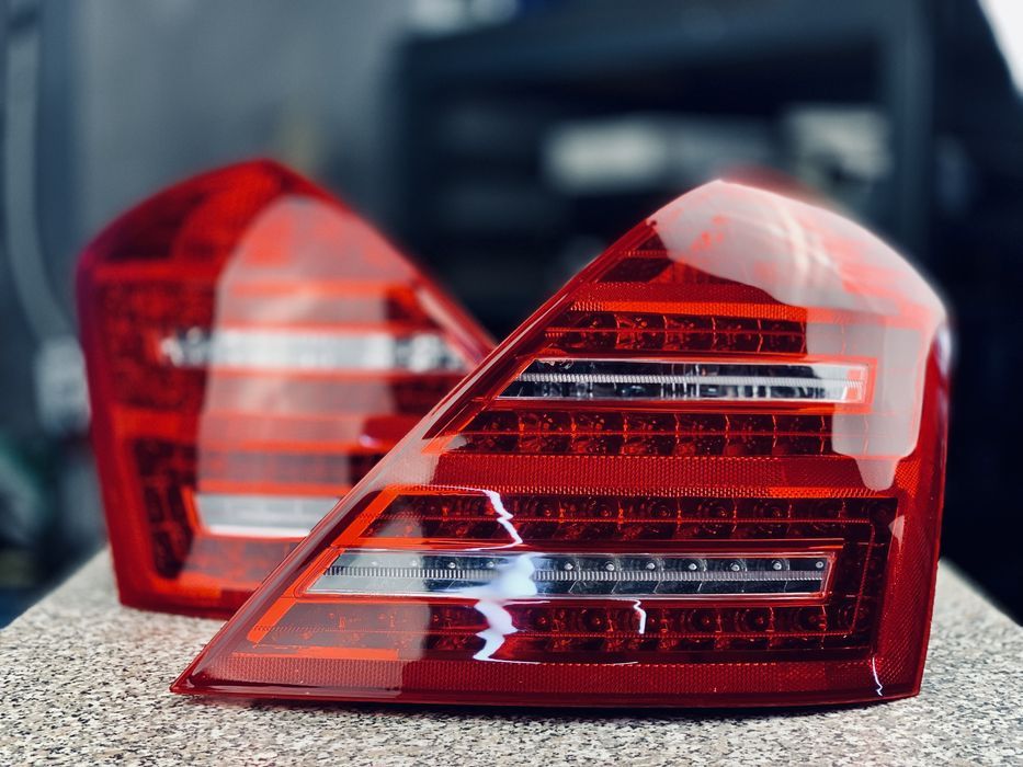 Стопы Мерседес W221 Рестайлинг Стоп Задние Фонари Запчасти Розборка