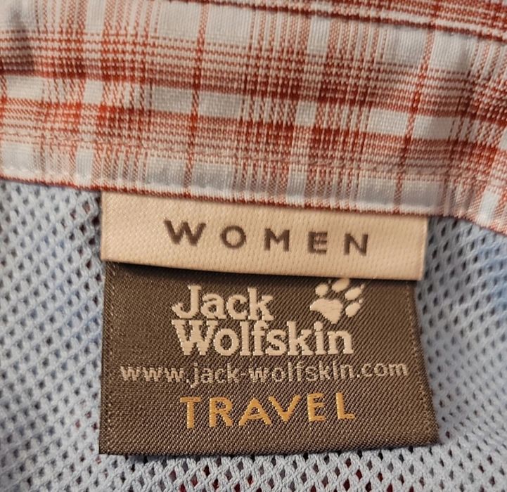 Bluzka Jack Wolfskin Travel r.L kratka