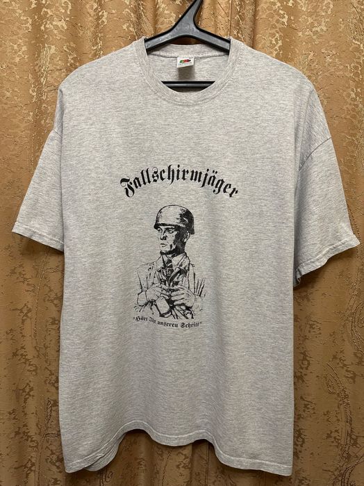 Почуй наш крок футболка з десантником другої світової війни розмiр xxl