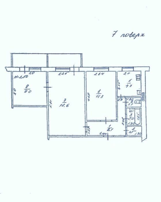 ПРОДАЖА. 3к кв • 58 м² на Таирова, пр-т Небесной Сотни, 41 в Одессе. Подходит под любые программы, ваучеры и сертификаты