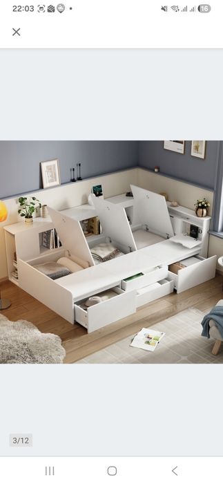 Łóżko młodzieżowe