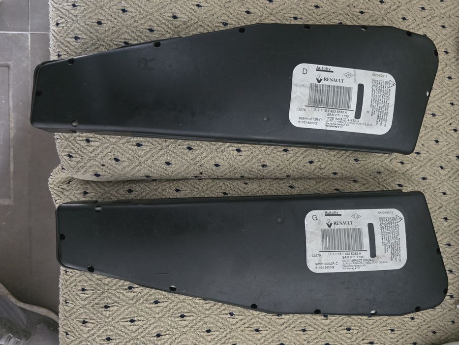 Airbags bancos Renault Megane 3 2011