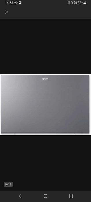 Laptop acer extensa 15