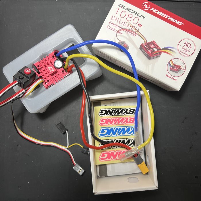 Hobbywing Quicrun WP1080 G2 80A BEC 4A