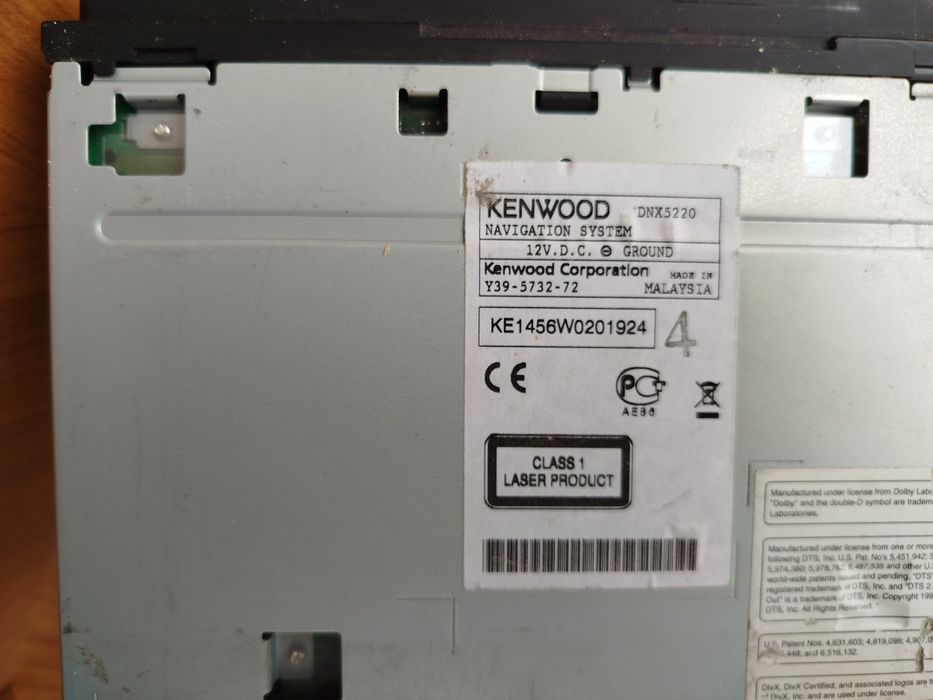 Автомагнітола Kenwood Dnx5220