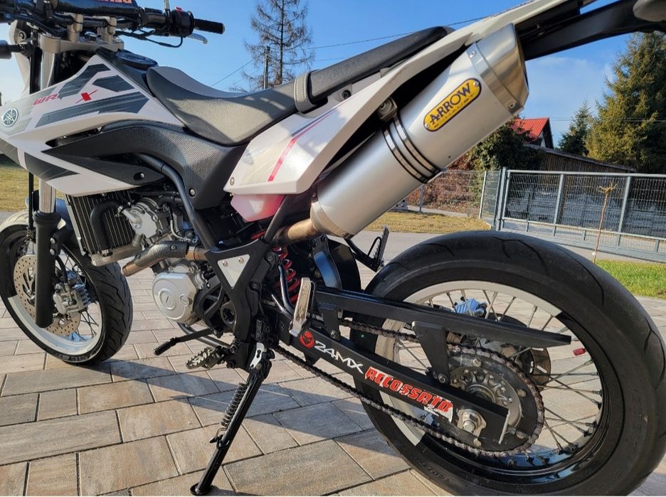 Yamaha wr 125 x, 2016 r, świetny stan, HISTORIA MOTOCYKLA