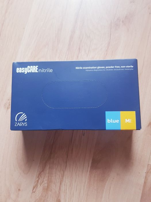 nowe rękawiczki nitrylowe Zarys 100 sztuk