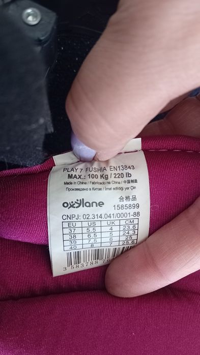 Patins em linha n°37-40