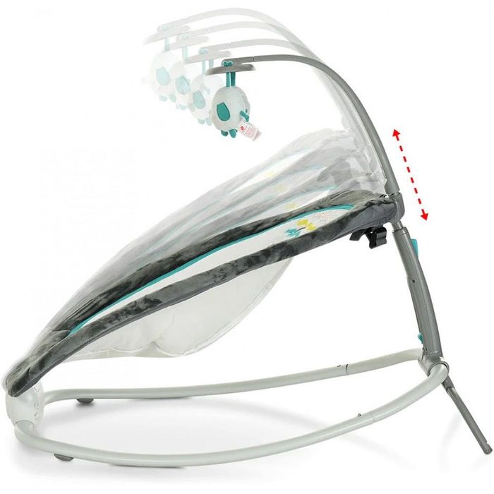 Шезлонг гойдалка Fold up rocker. Нова