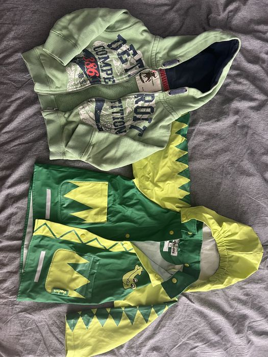 Płaszcz przeciwdeszczowy 89 + bluza