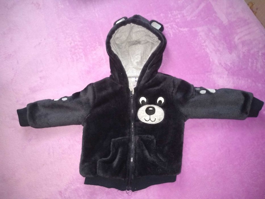 Bluza niemowlęca ocieplana 5-10-15