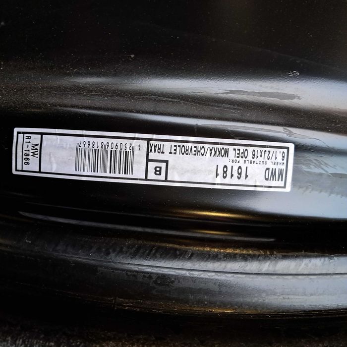 Felgi stalowe r16 opel z czujnikami kpl 4szt 350zł