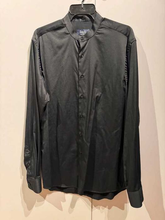 Koszula ESPADA slim fit L 41-42 czarna