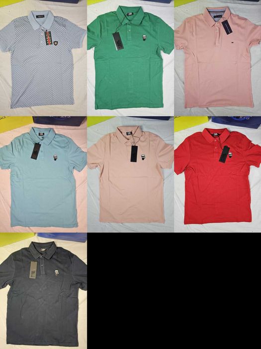 Koszulka męska polo Karl Lagerfeld nowość tommy hilfiger gucci