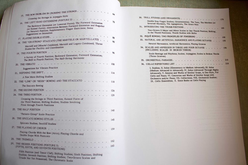 "The Art of Cello Playing", Louis Potter Jr.