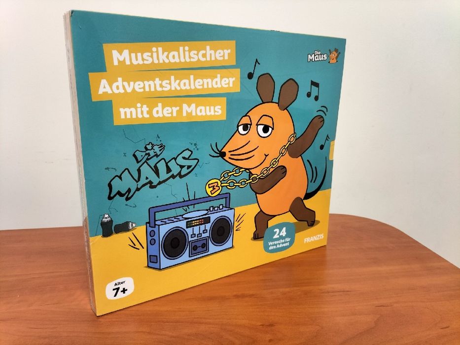 Muzyczny kalendarz adwentowy z myszką Muzyczne eksperymenty-J Niem.mie