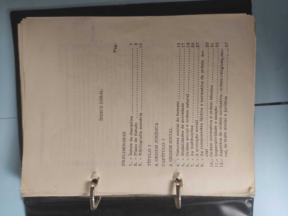 Introdução ao estudo do direito - Prof .Doutor José de Oliveira